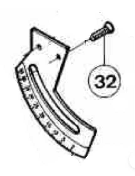 M14-E/M2 PART NUMBER 032 : SCREW M4X16