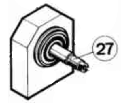 Polymax Part Number 027 : BEARING, DRIVE