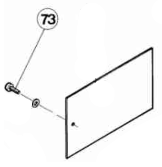 Polymax Part Number 073 : SCREW, M6X12 (L400P42)