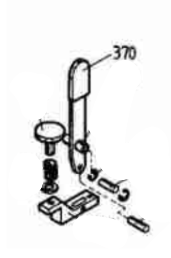 M18-V/M18-S Part Number 370 : TENSION LEVER ONLY