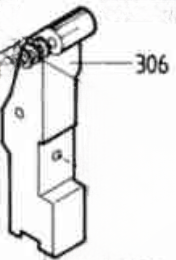 M22-V PART NUMBER 306 : TABLE SUPPORT NEW STYLE